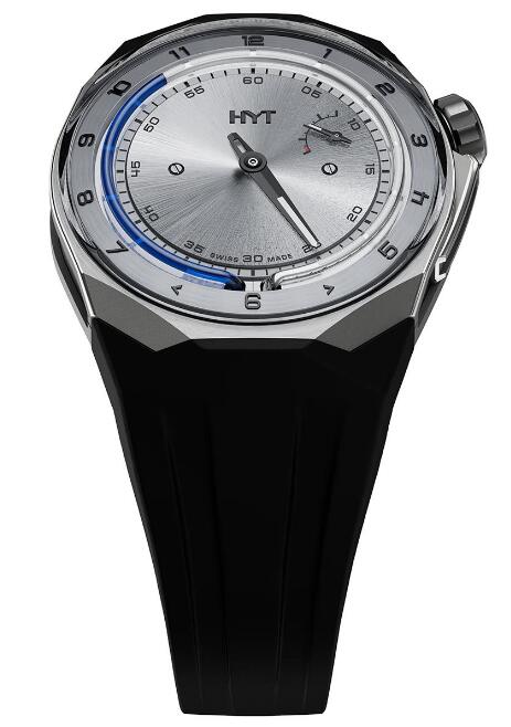 Replica HYT T1 Titanium Silver H03205-A watch